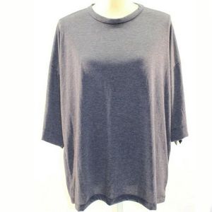 42 Pops Navy Round Neck Three-Quarter Sleeve